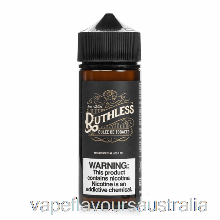 Vape Australia Dulce de Tobacco - Ruthless Vapors - 120mL 6mg